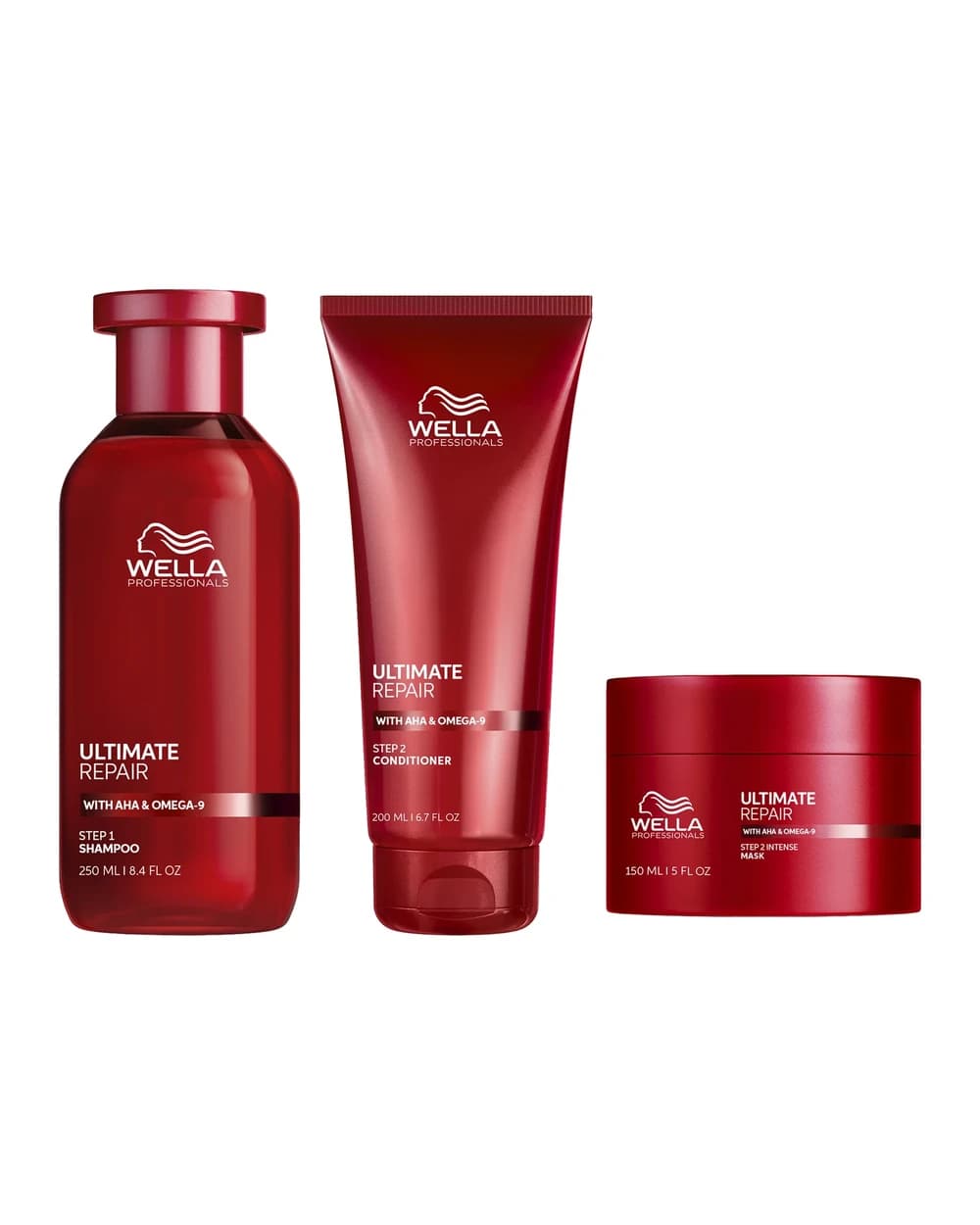 Wella Professionals Care Ultimate Repair Shampoo, Conditioner and Mask Bundle