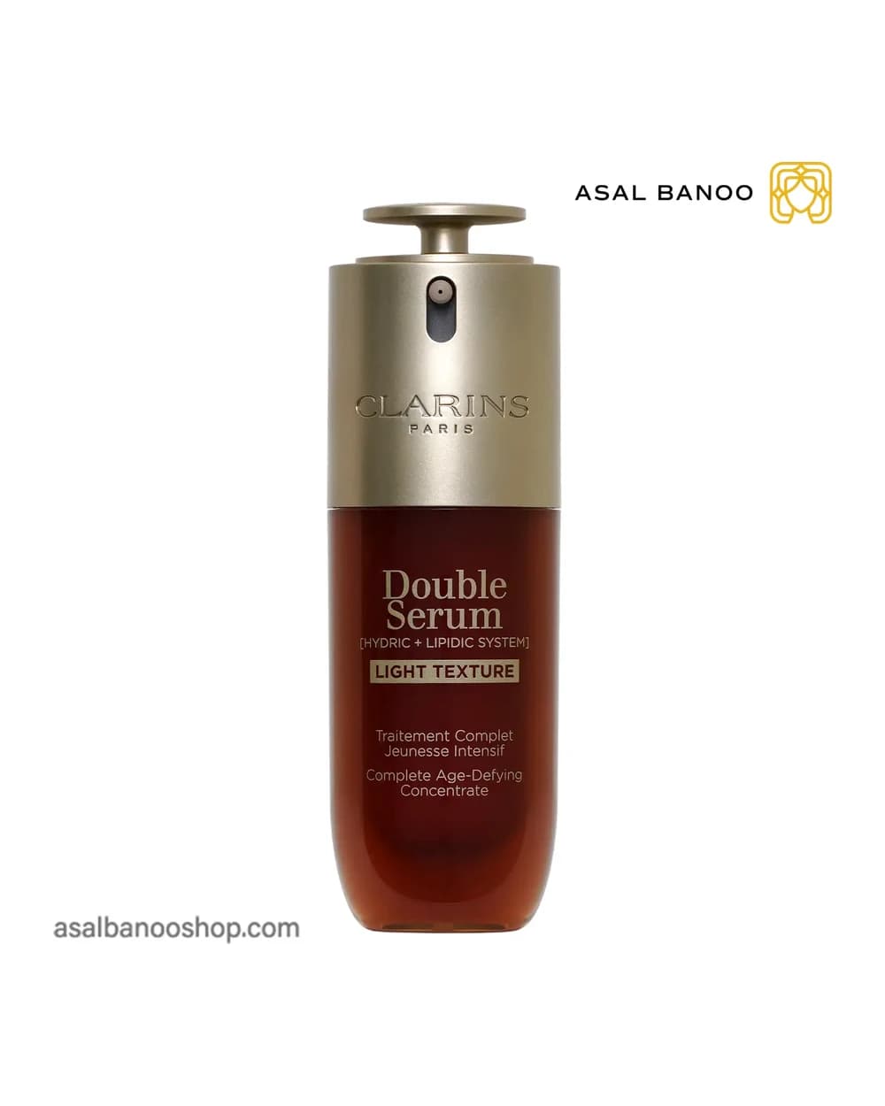 سرم ضد چروک Double Serum Light Texture کلارنس