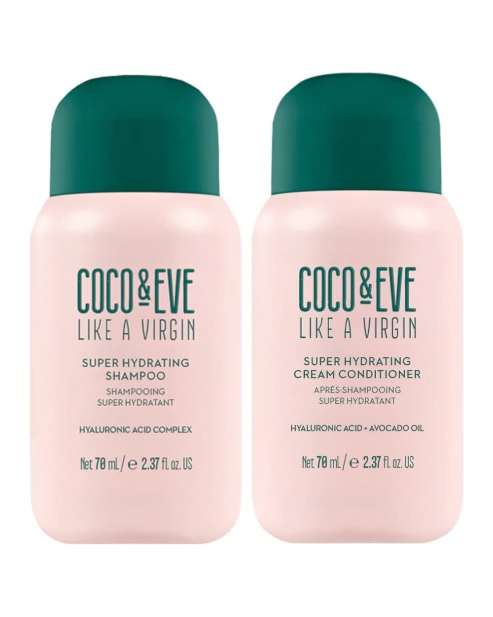 Coco & Eve Super Hydrating Shampoo and Conditioner Travel Bundle