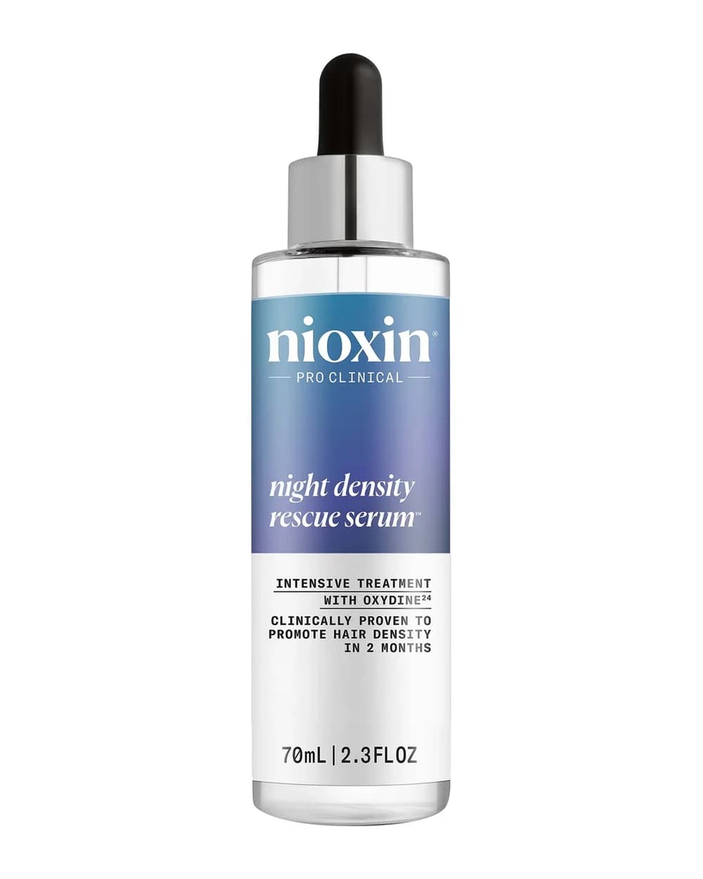 NIOXIN Night Density Rescue Serum Thickening Serum for Optimised Hair Growth 70ml