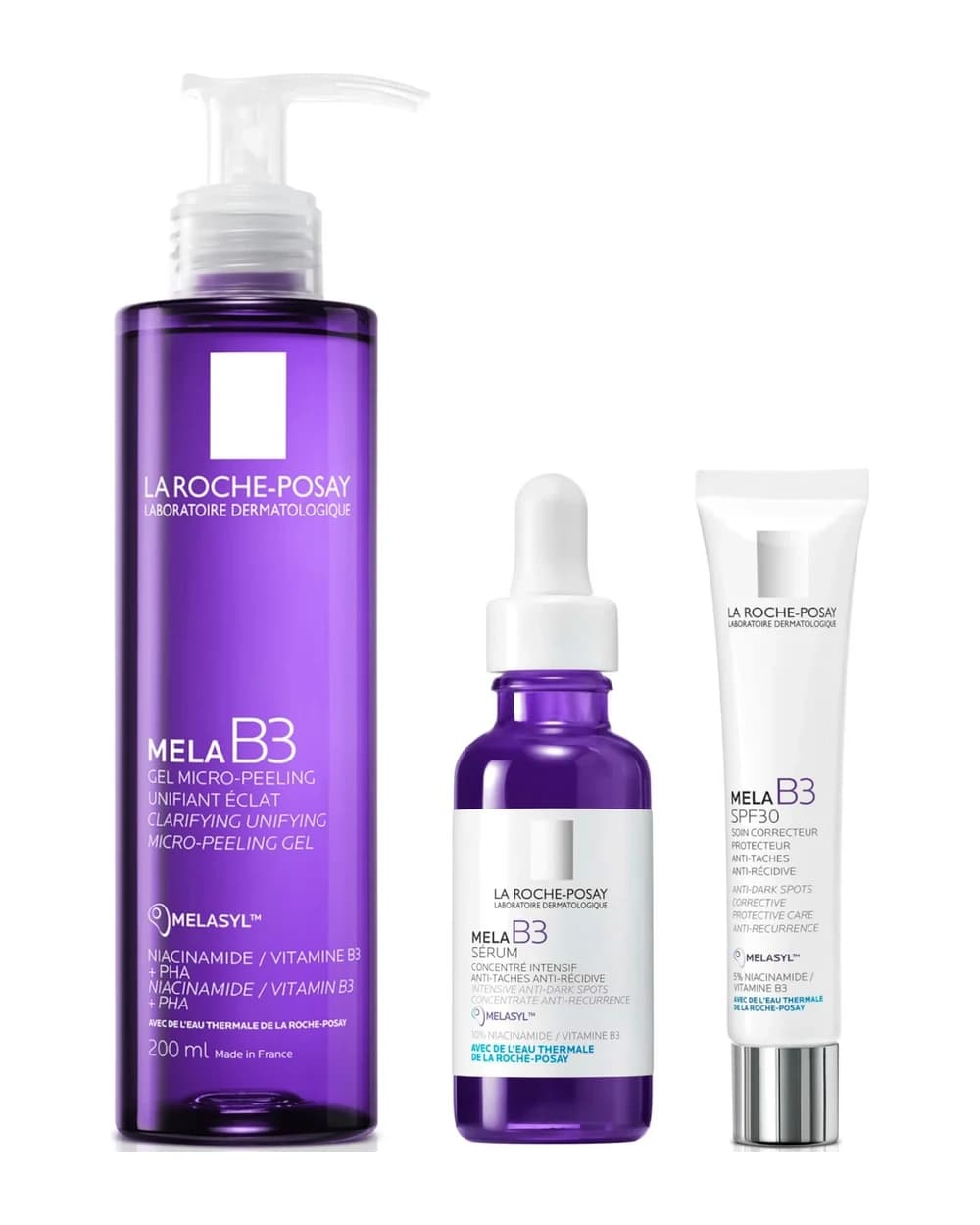 La Roche-Posay Mela B3 Routine Bundle