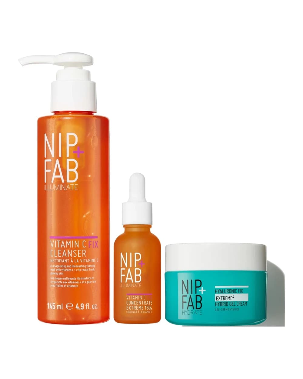 NIP+FAB AM Glow Trio