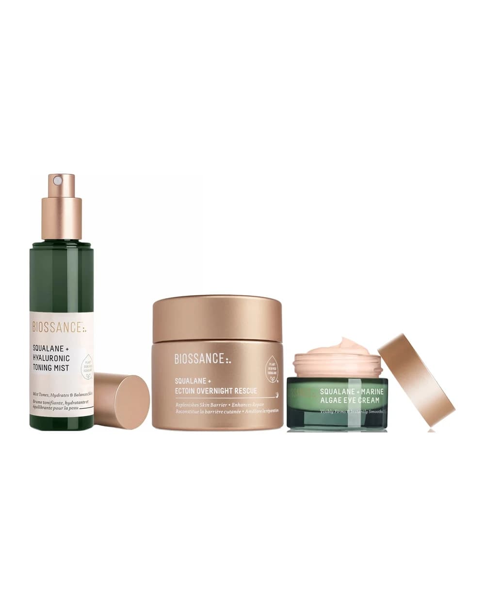 Biossance Ectoin Nightime Routine