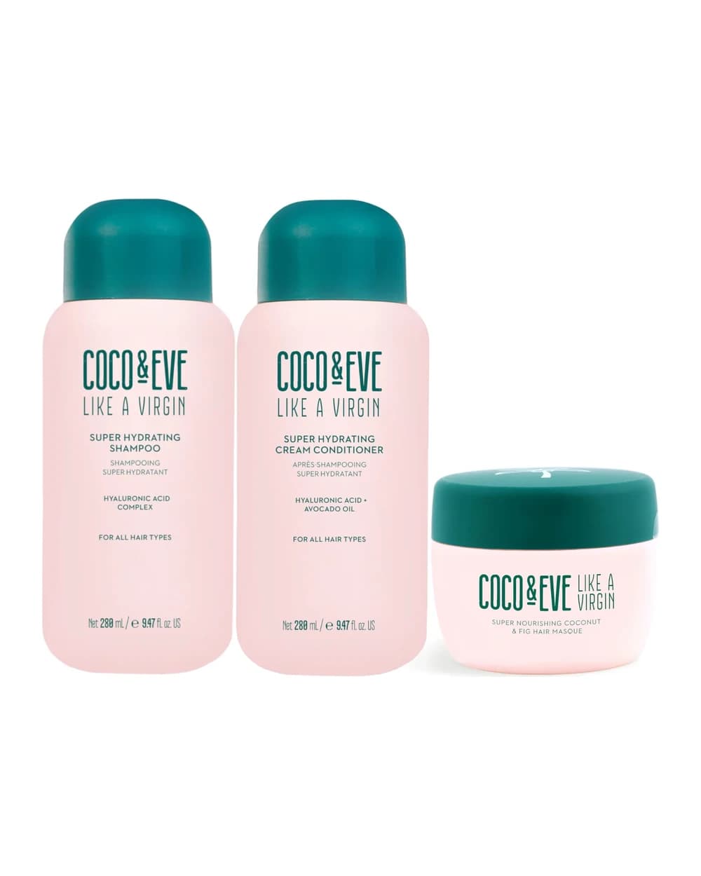 Coco & Eve Like a Virgin Hydrating Routine Bundle