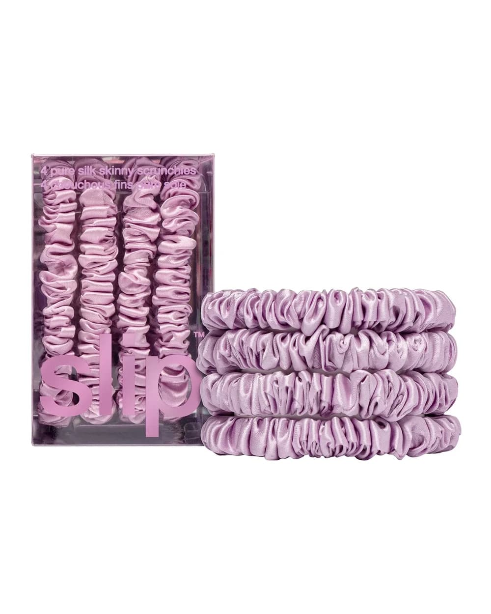 Slip Pure Silk Skinny Scrunchies - Wildflower