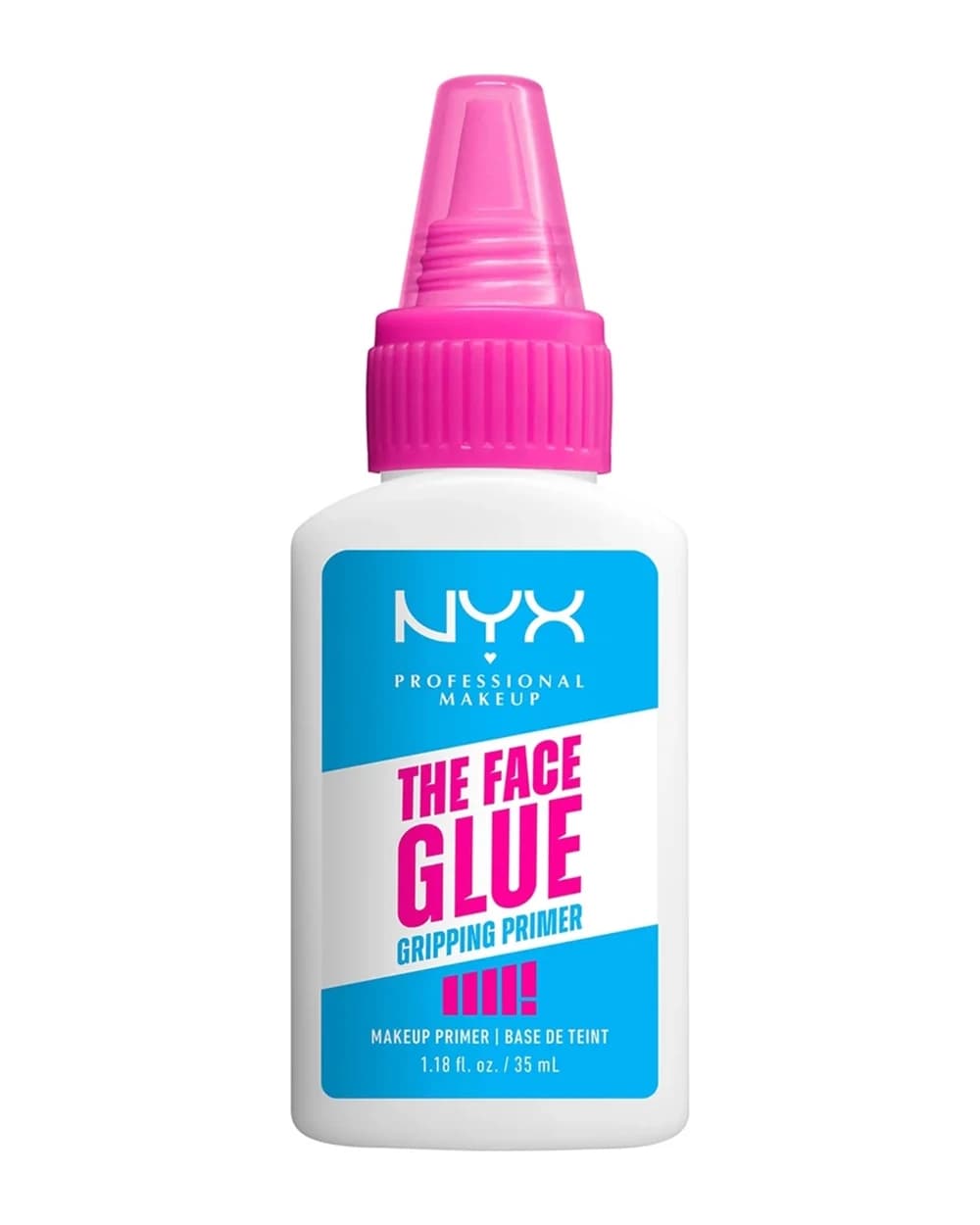 NYX Professional Makeup The Face Glue Gripping Primer Up To 24 Hour Hydration and Makeup Wear 35ml