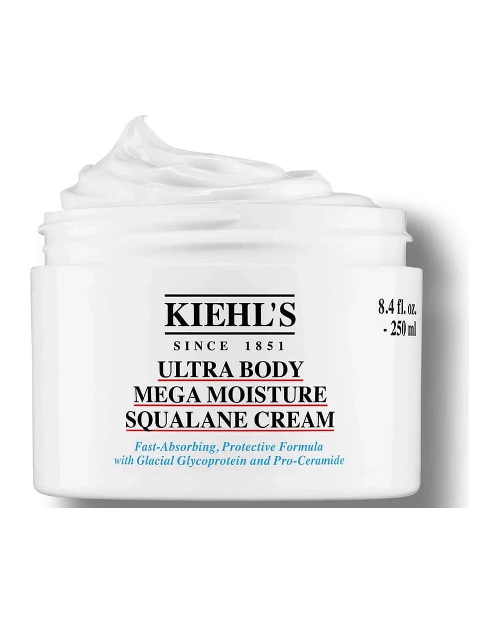 Kiehl's Ultra Body Mega Moisture Squalane Cream 250ml