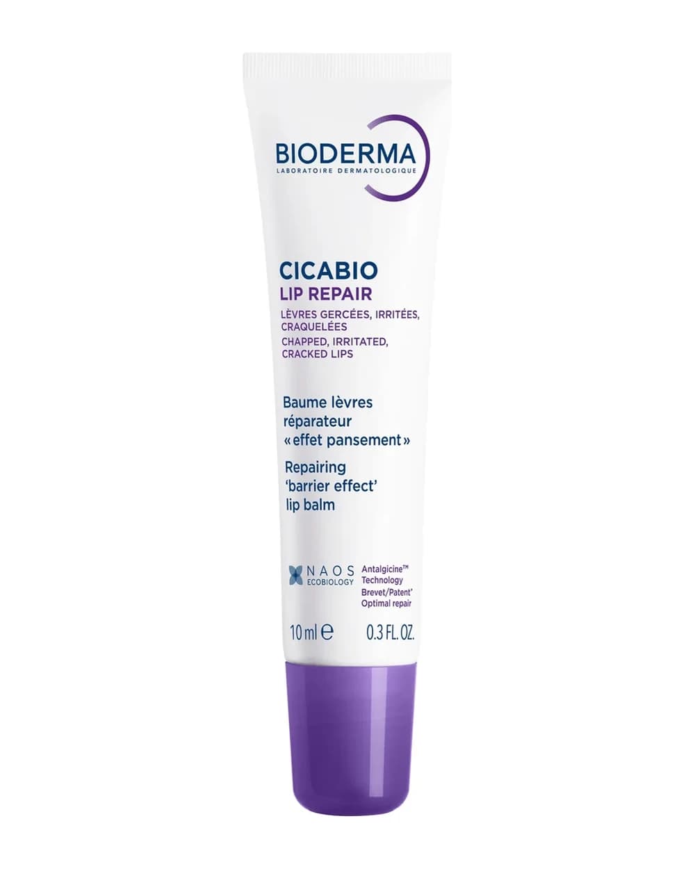 Cicabio Nourishing and Protecting Lip Repair Balm for Dry and Chapped Lips 10ml