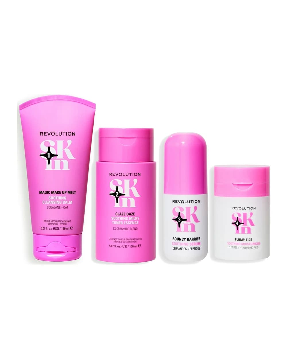 Revolution Skincare Go Gentle 4 Step Bundle