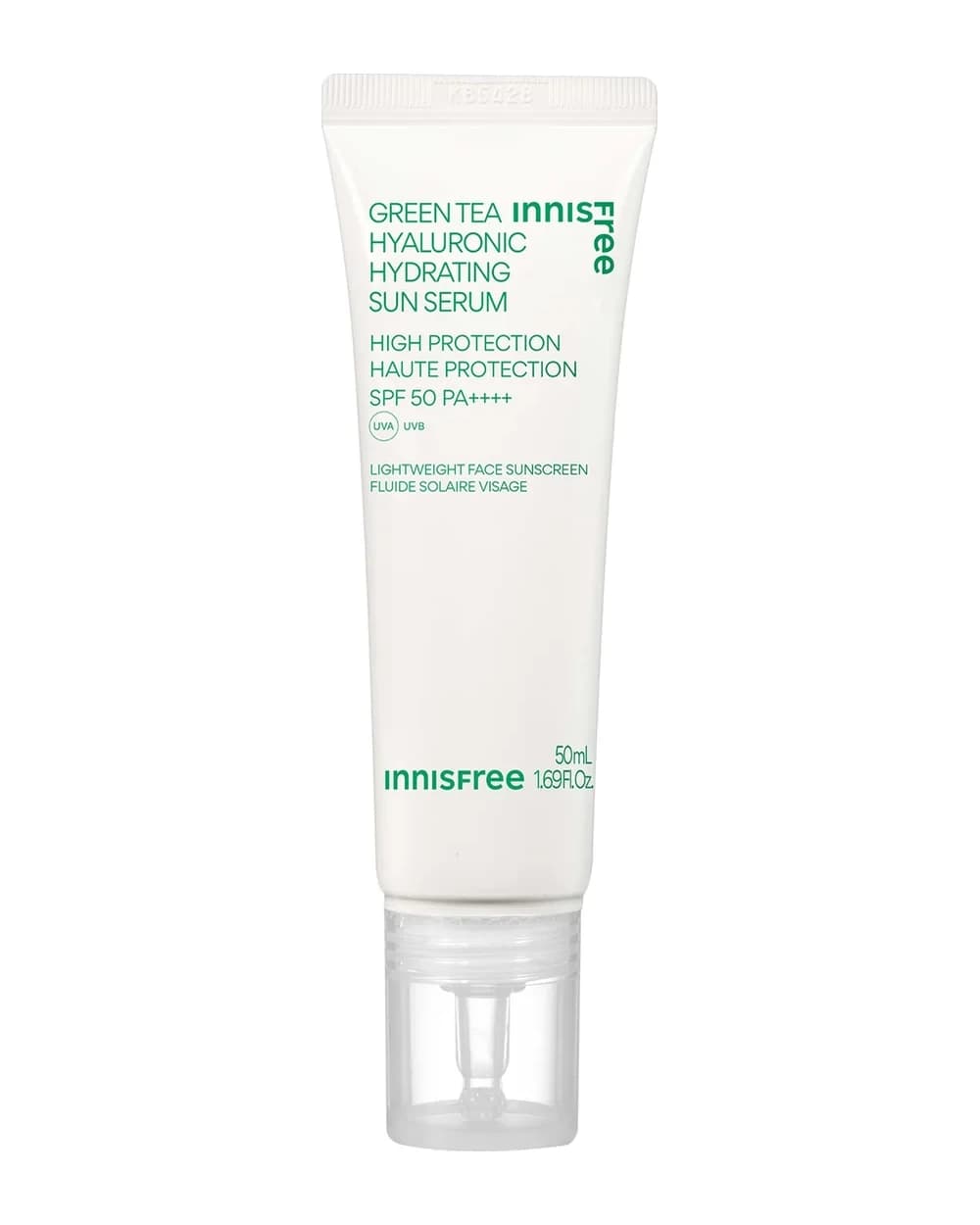 INNISFREE Green Tea Hyaluronic Moist Sun Serum SPF50 50ml