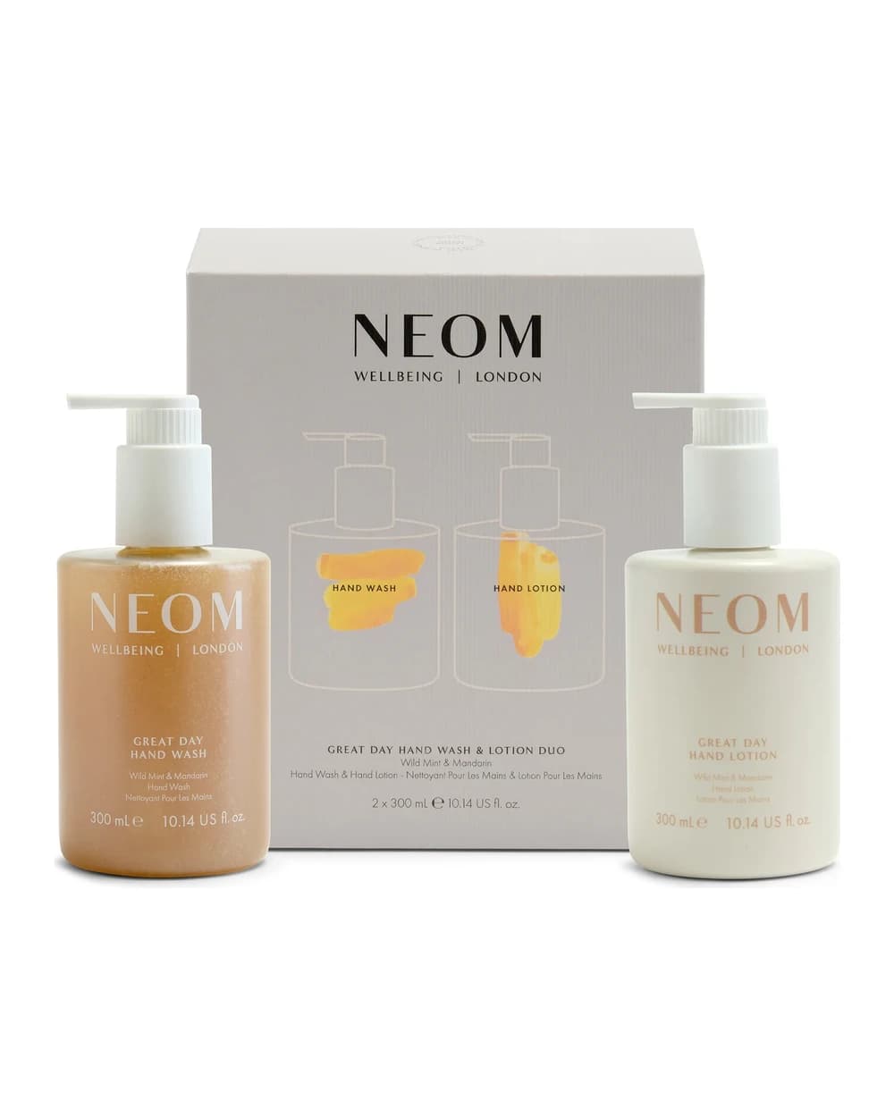 NEOM Great Day Hand Wash & Lotion Duo