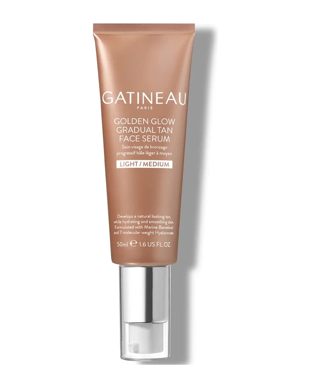 Gatineau Golden Glow Gradual Tan Face Serum 50ml - Light/Medium