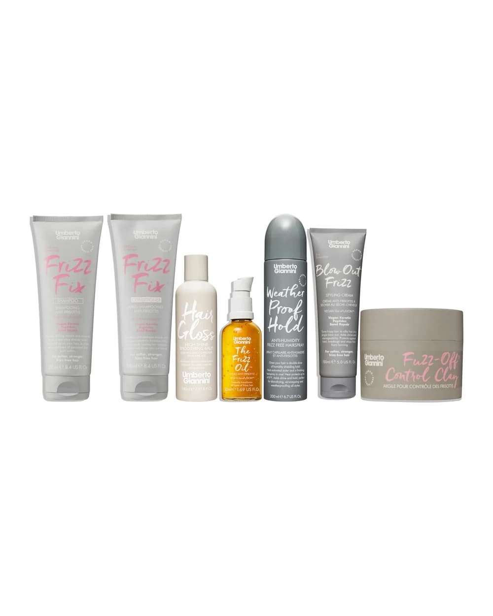 Umberto Giannini The Ultimate Frizz Fix Hair Kit