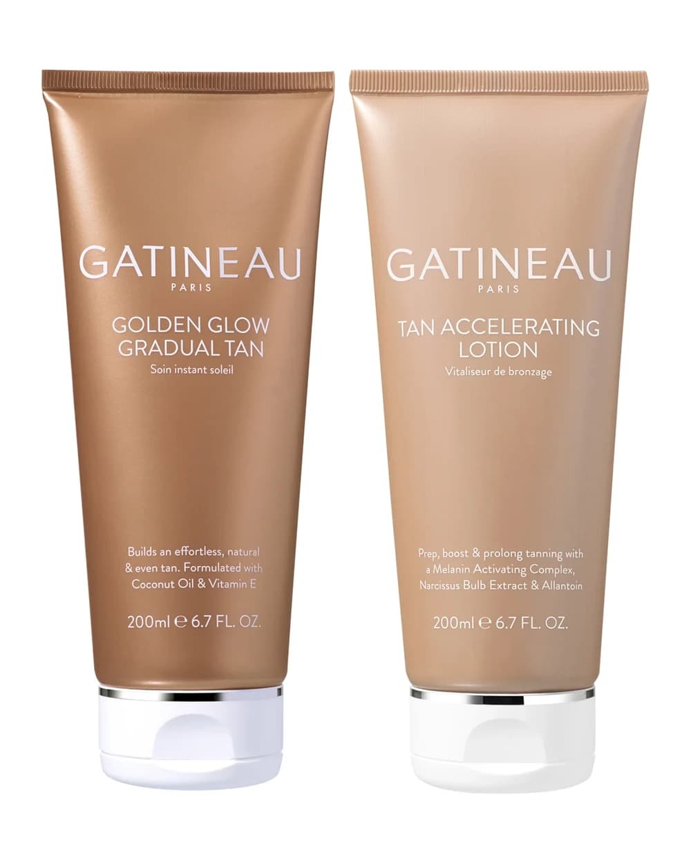 Gatineau Tan Accelerating Lotion and Golden Glow Gradual Tan Giftset