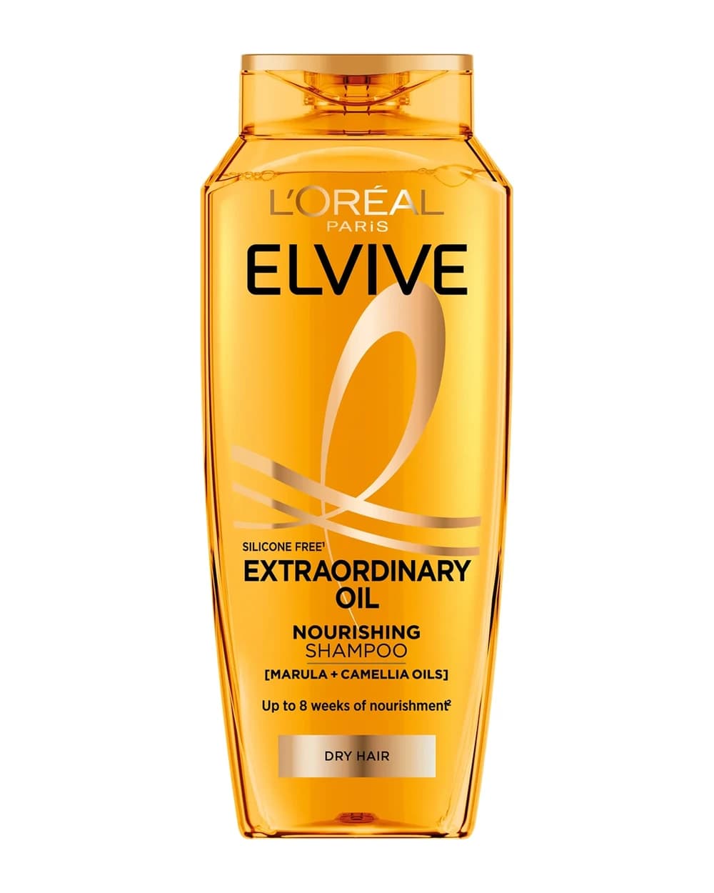 L'Oréal Paris Elvive Extraordinary Oil Nourishing Shampoo with Marula & Camellia Oils for Dry Hair 500ml