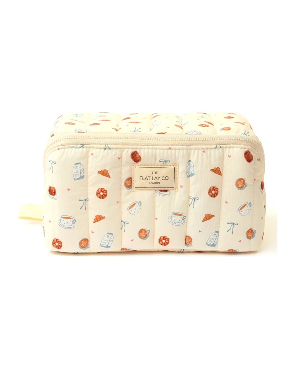 The Flat Lay Co. Marshmallow Flat Lay Makeup Box Bag - Patisserie