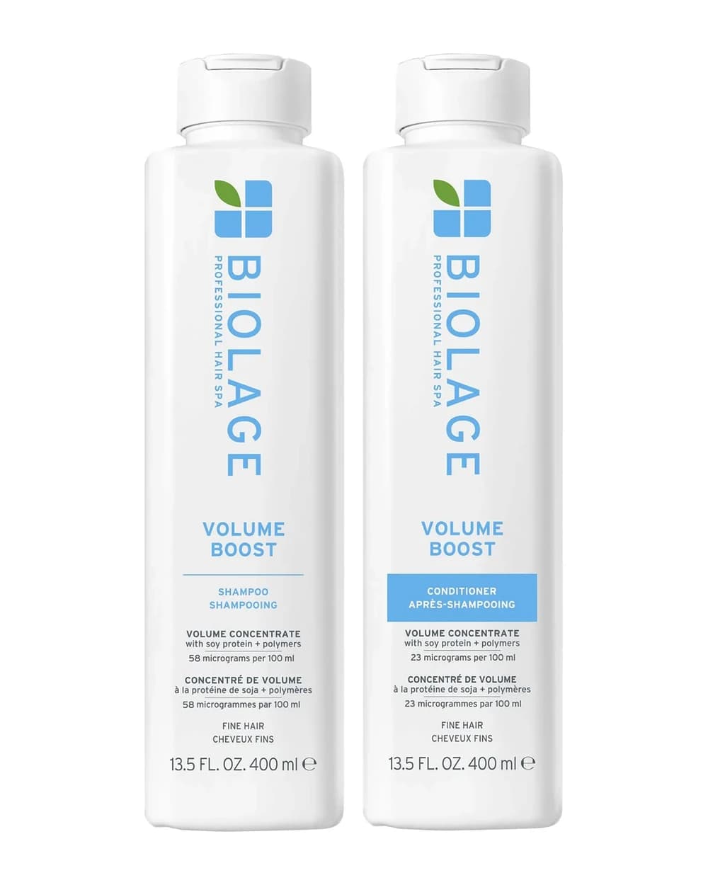 Biolage Volume Boost Shampoo 400ml and Conditioner 400ml Duo