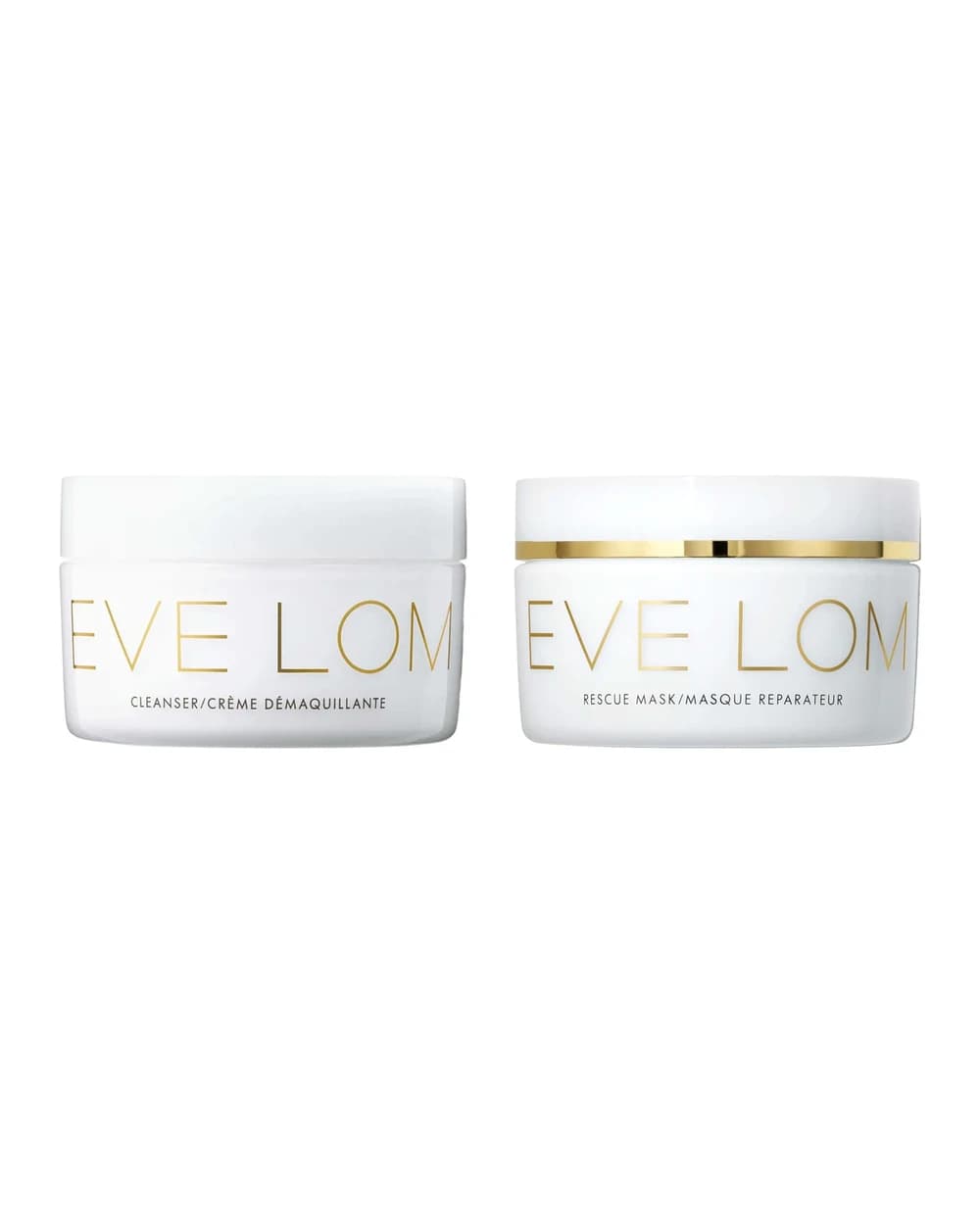 Eve Lom Cleanser and Rescue Mask 100ml Duo