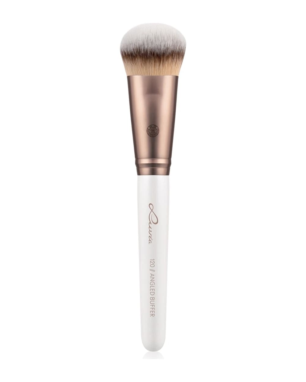 Luvia Cosmetics Elegance Angled Buffer pennello multifunzione per il viso