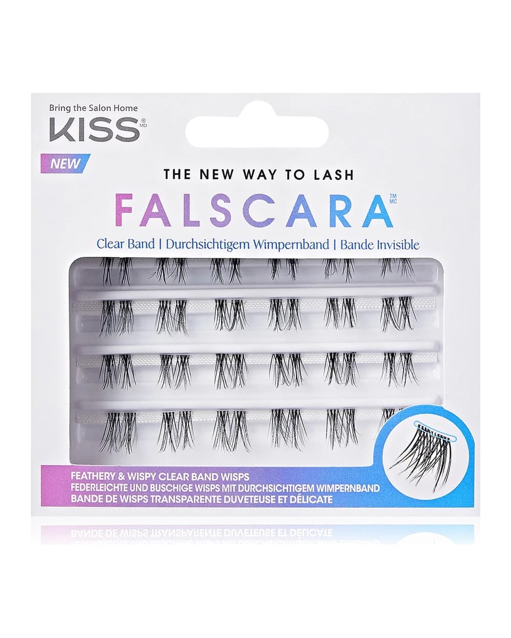 KISS Falscara The New Way to Lash ciglia finte monociuffo senza nodo