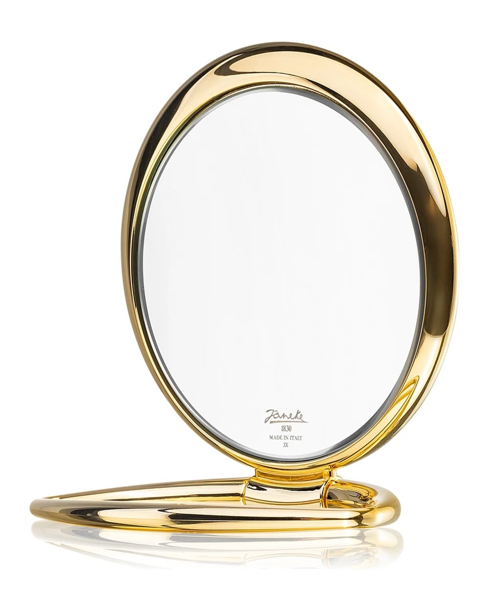 Janeke Gold Line Table Double Mirror specchietto cosmetico