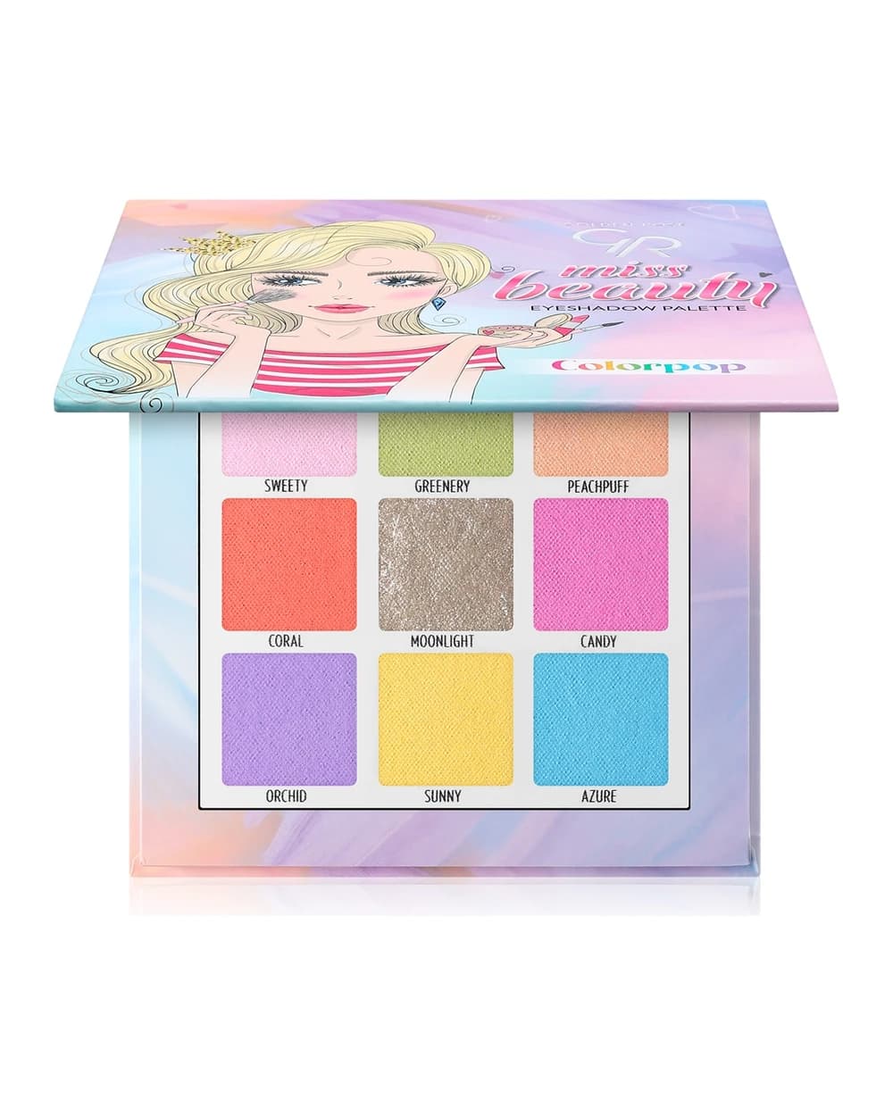 Golden Rose Miss Beauty palette di ombretti