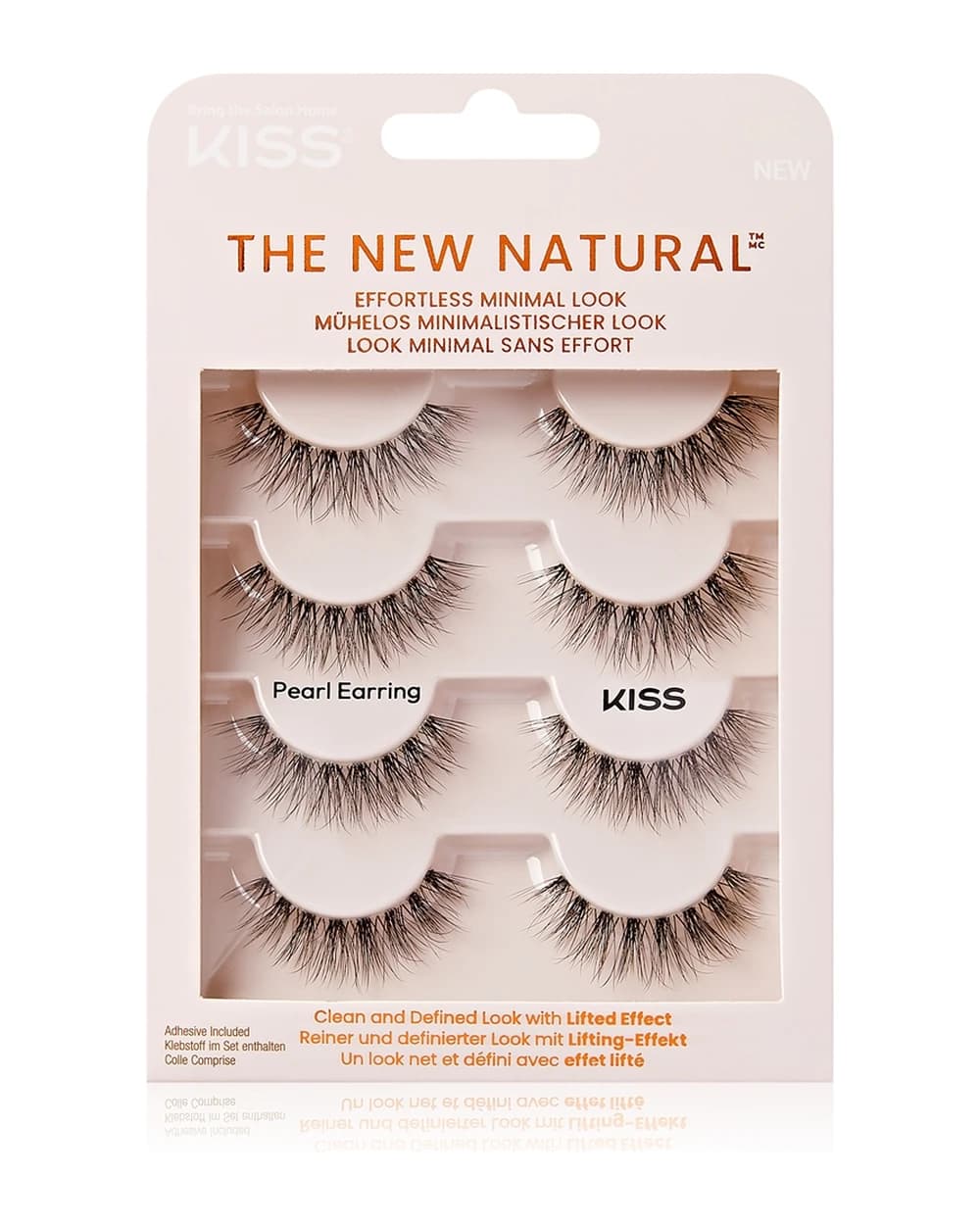 KISS The New Natural Effortless Minimal Look ciglia finte