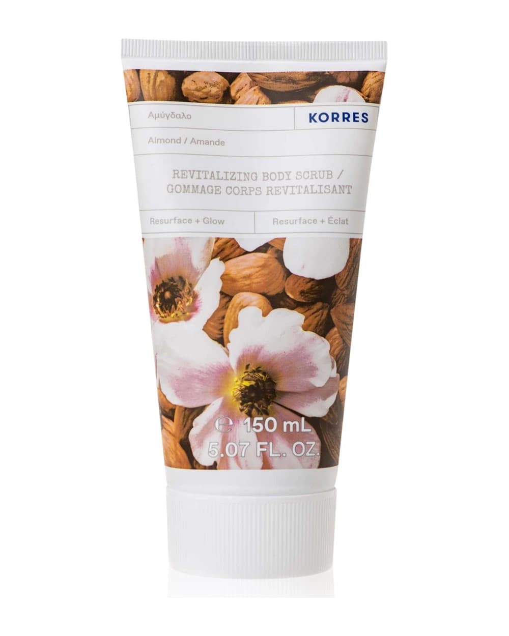 Korres Almond scrub rigenerante con olio di mandorle