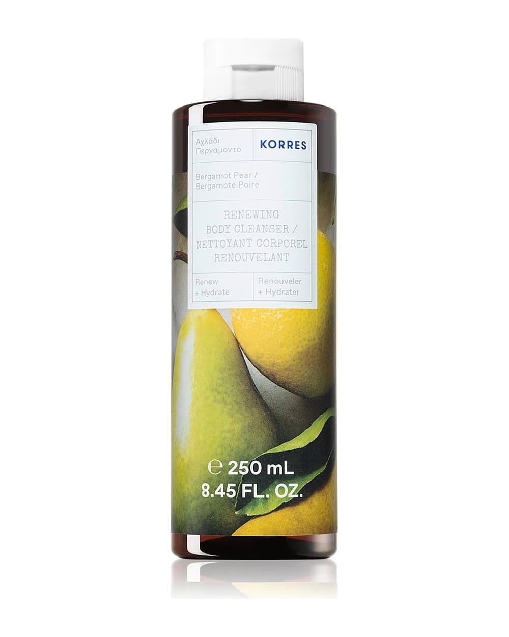 Korres Bergamot Pear gel doccia delicato