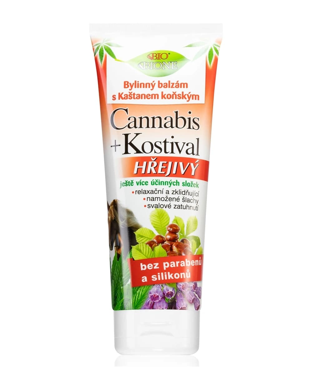 Bione Cosmetics Cannabis Comfrey gel riscaldante per rilassare muscoli e articolazioni