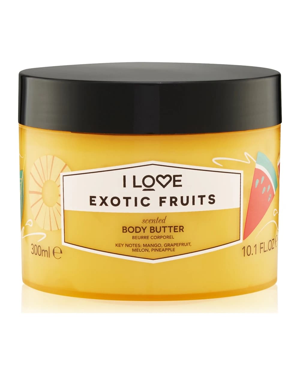 I Love Exotic Fruit burro corpo