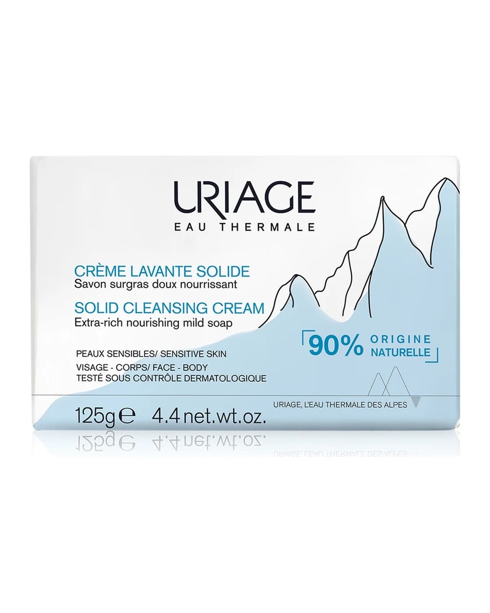 Uriage Hygiène Solid Cleansing Cream crema detergente delicata con acqua termale