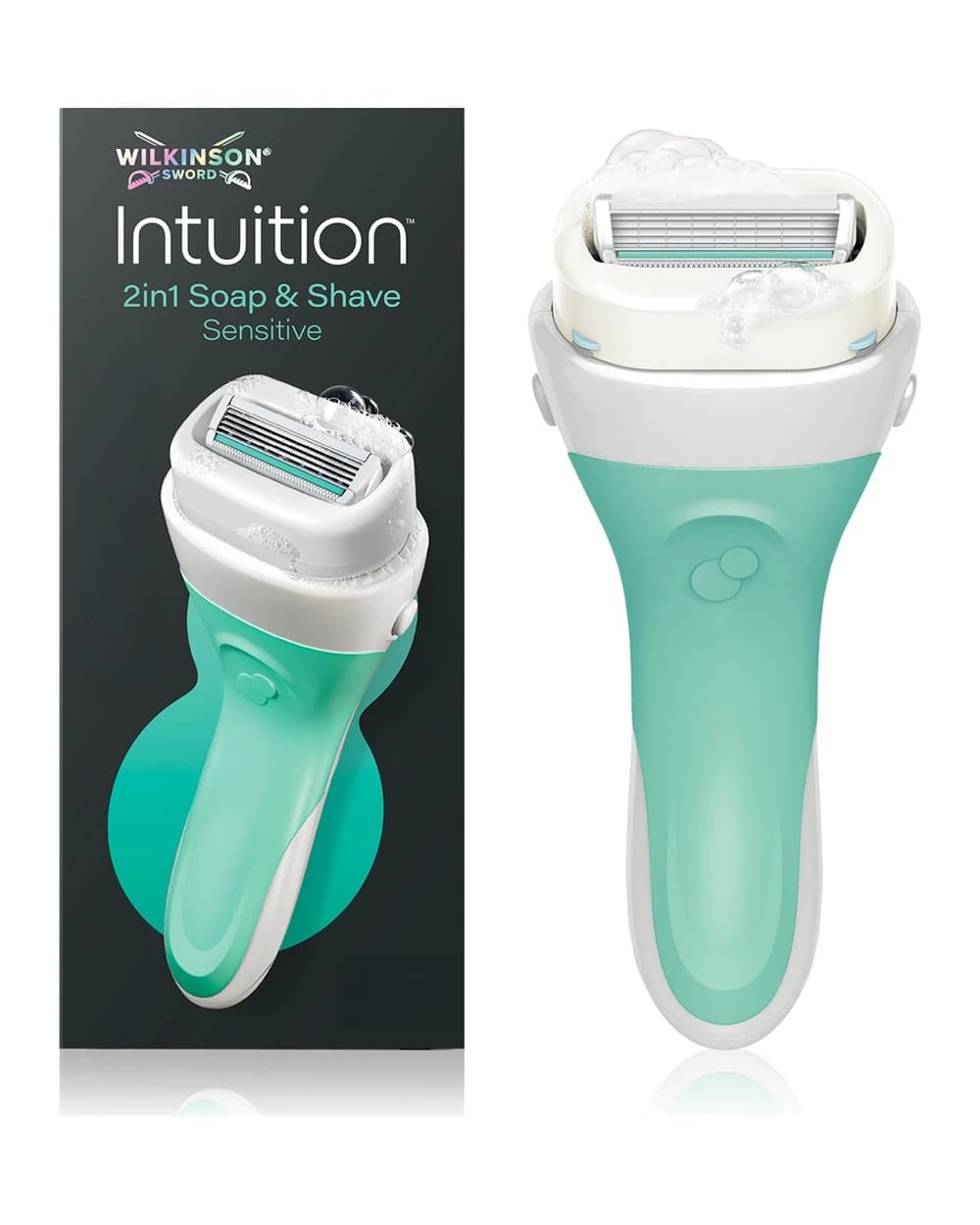 Wilkinson Sword Intuition 2in1 Soap & Shave Sensitive rasoio