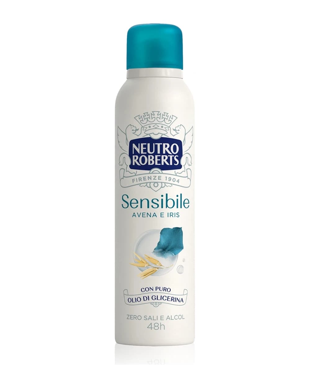 Neutro Roberts Avena e Iris deodorante spray con effetto 48 ore