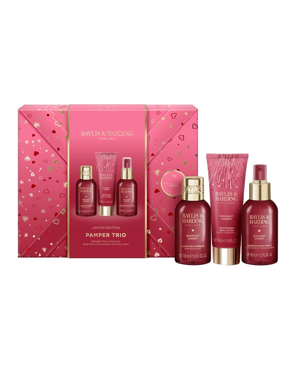 Baylis & Harding Midnight Cherry confezione regalo da donna