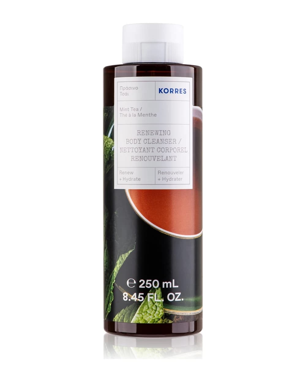 Korres Mint Tea gel doccia rinfrescante