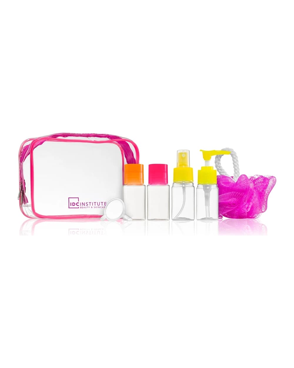 IDC Institute Neon Travel kit da viaggio da donna