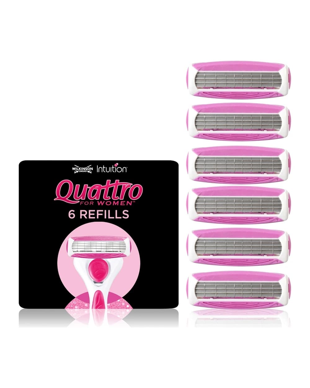 Wilkinson Sword Intuition Quattro for Women testina di ricambio
