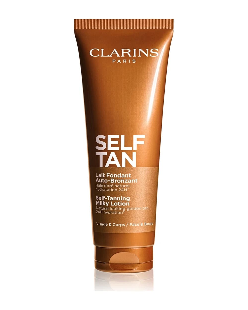 Clarins Self Tan Self-Tanning Milky Lotion crema autoabbronzante per corpo e viso