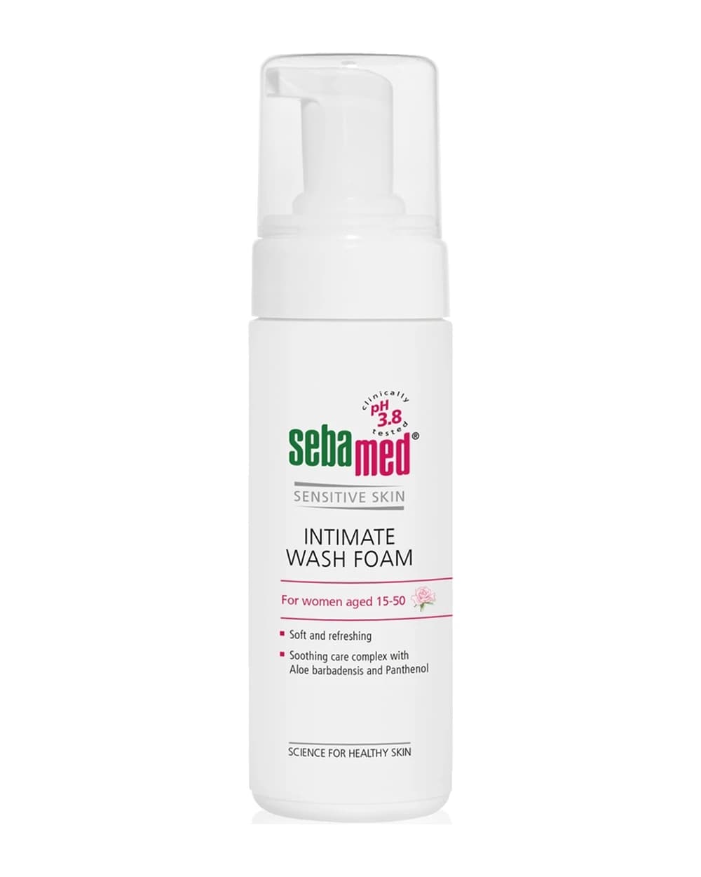 Sebamed Sensitive Skin schiuma per l’igiene intima