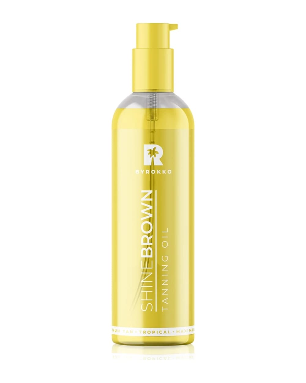 BYROKKO Shine Brown Tanning Oil acceleratore e prolungatore dell'abbronzatura
