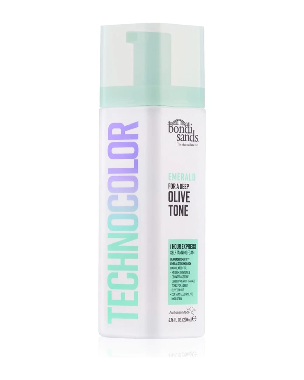 Bondi Sands Technocolor Emerald mousse autoabbronzante