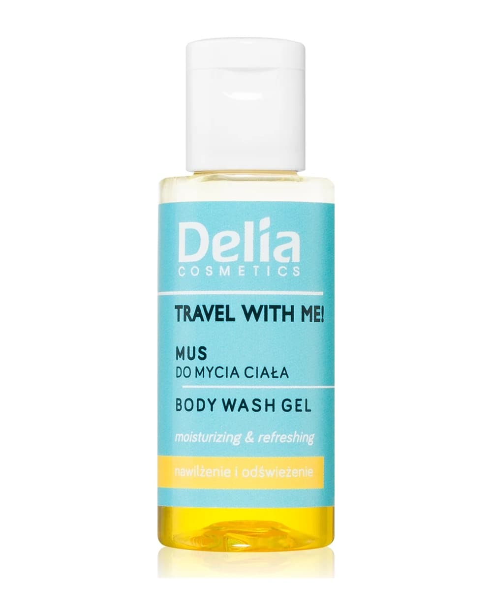 Delia Cosmetics Travel with me gel doccia