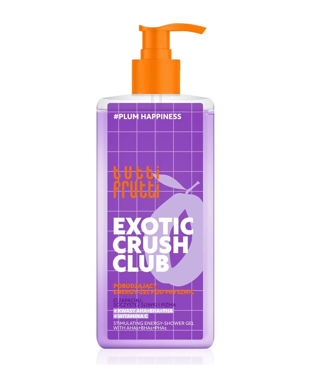Farmona Tutti Frutti Exotic Crush Club gel doccia energizzante con AHA Acids