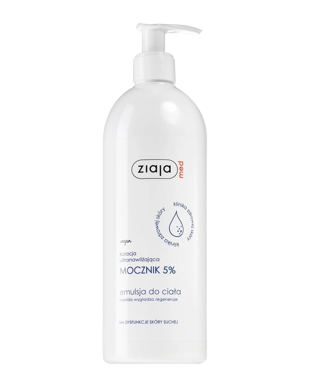 Ziaja Med Ultra-Moisturizing with Urea emulsione rigenerante per idratare e lisciare la pelle