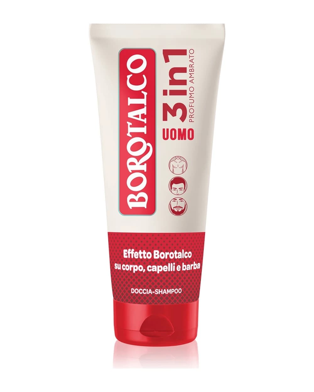 Borotalco UOMO 3 in 1 gel doccia per uomo per viso, corpo e capelli