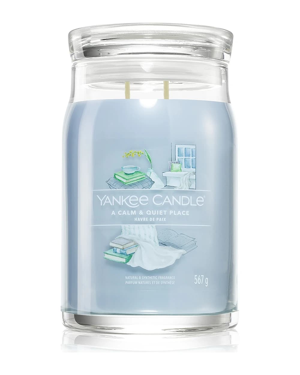 Yankee Candle A Calm & Quiet Place candela profumata Signature