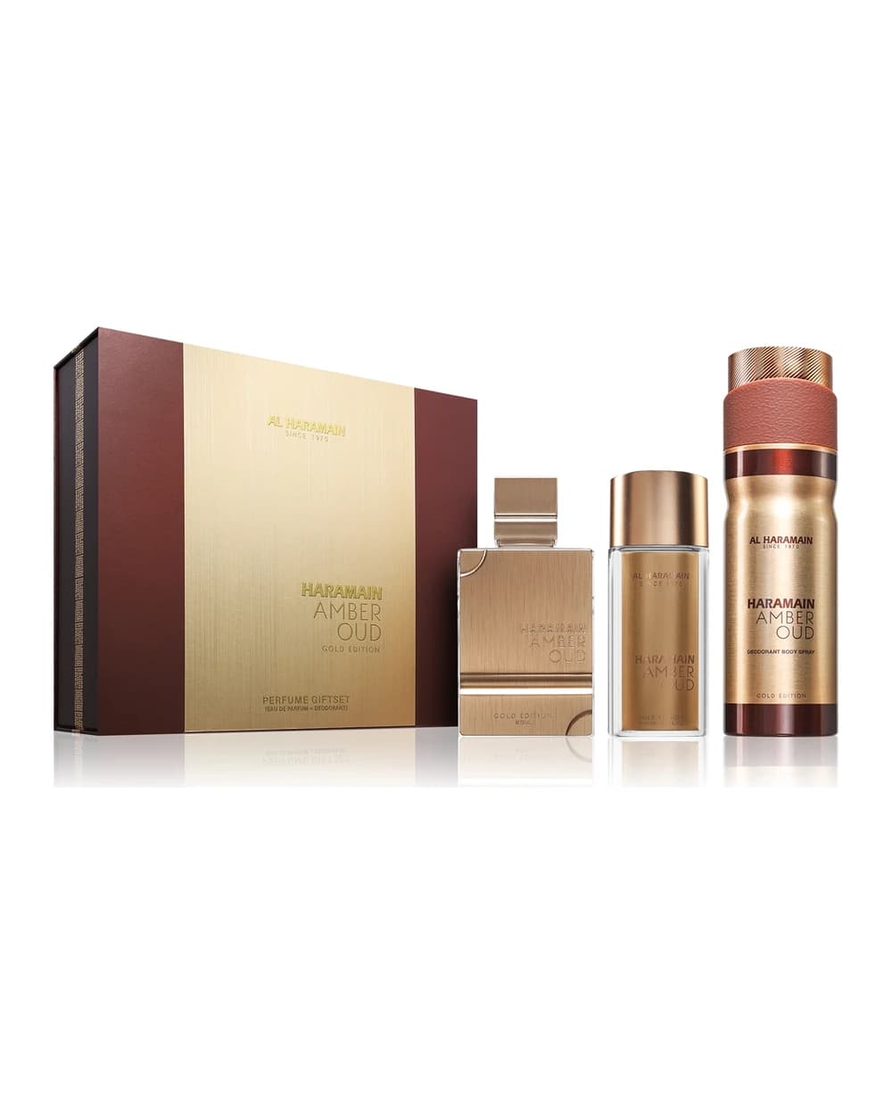 Al Haramain Amber Oud Gold Edition confezione regalo unisex