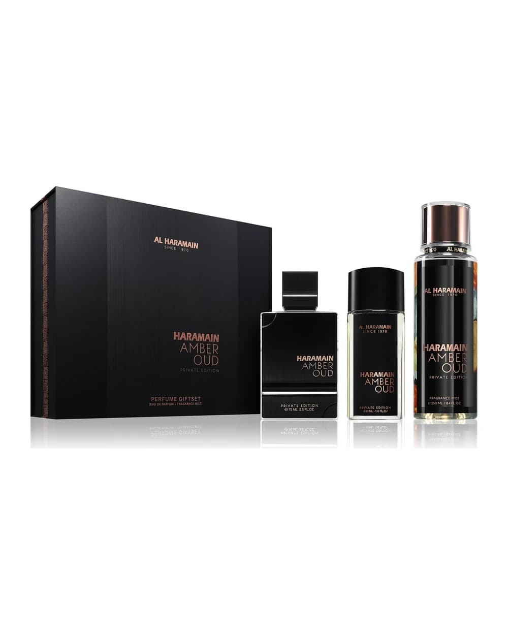 Al Haramain Amber Oud Private Edition confezione regalo unisex