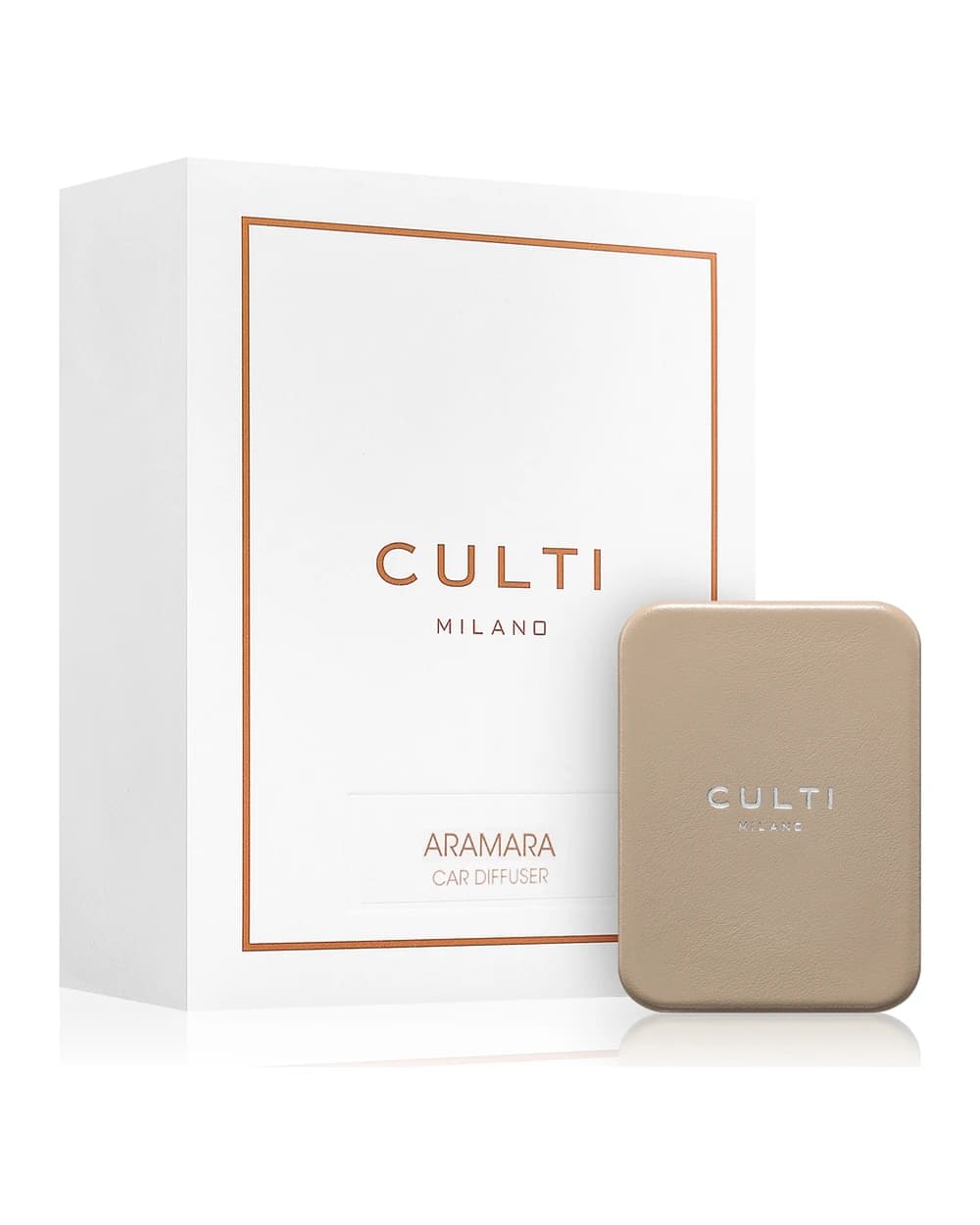 Culti Milano Car Diffuser Taupe Aramara deodorante per auto + ricarica